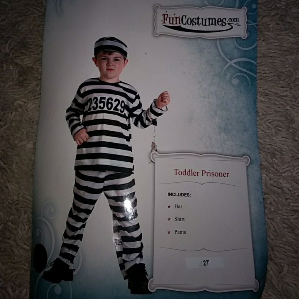 Toddler Prisoner Costume